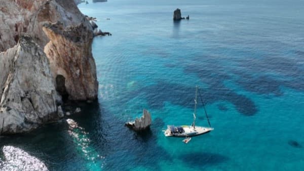 Milos Sailing Boat Private Cruise