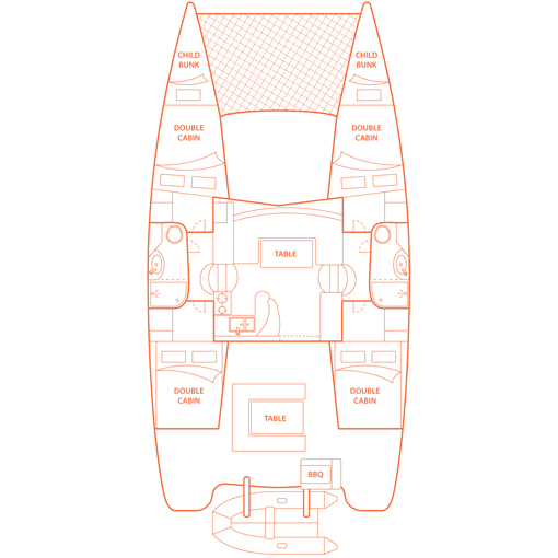 Leopard 38 Sailing Catamaran Seafox